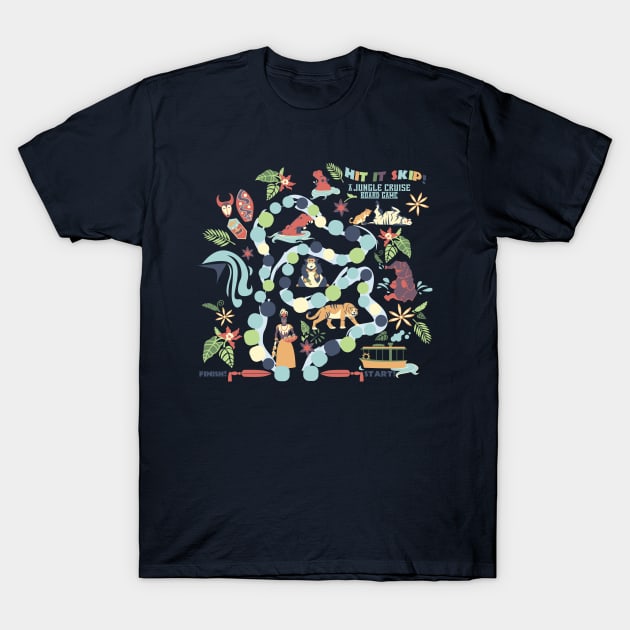 A Jungle Cruise Board Game T-Shirt by SurefootDesigns